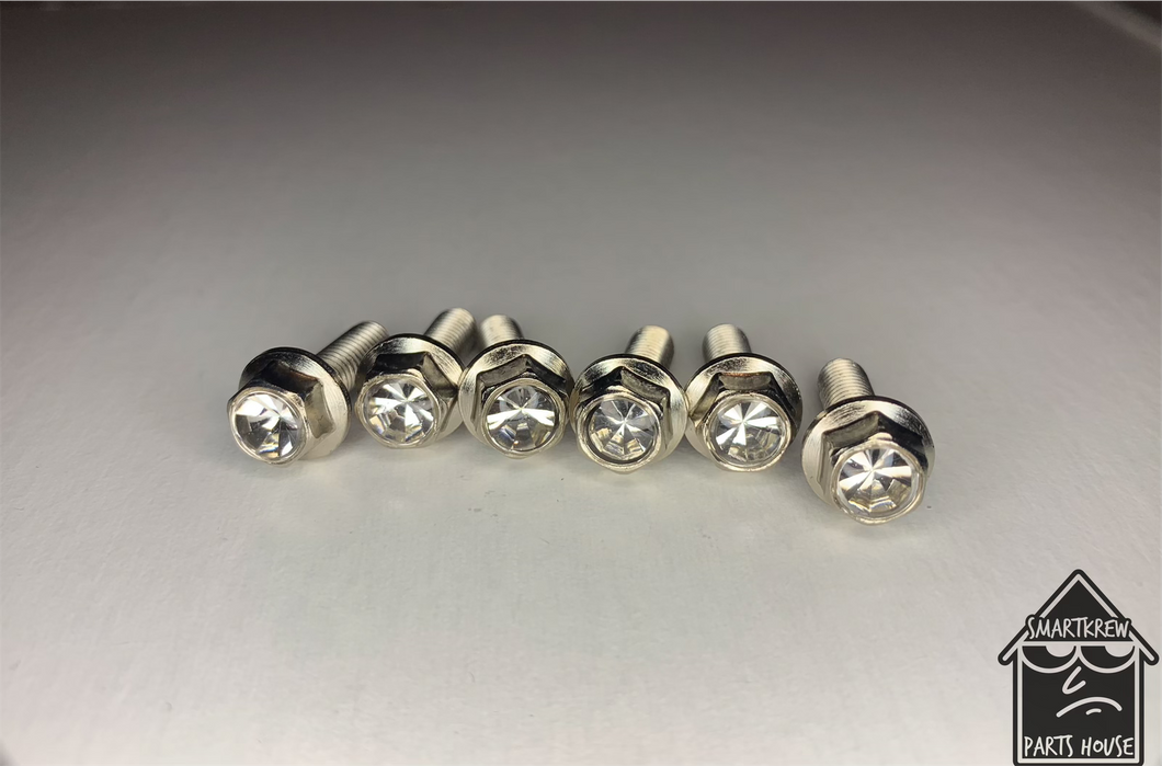 Handmade Crystal Jeweled Steering Wheel Hardware