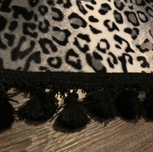 Load image into Gallery viewer, Snow Leopard Faux Fur Dashmat
