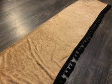 Load image into Gallery viewer, Gold Crushed Velvet With Black Tassel
