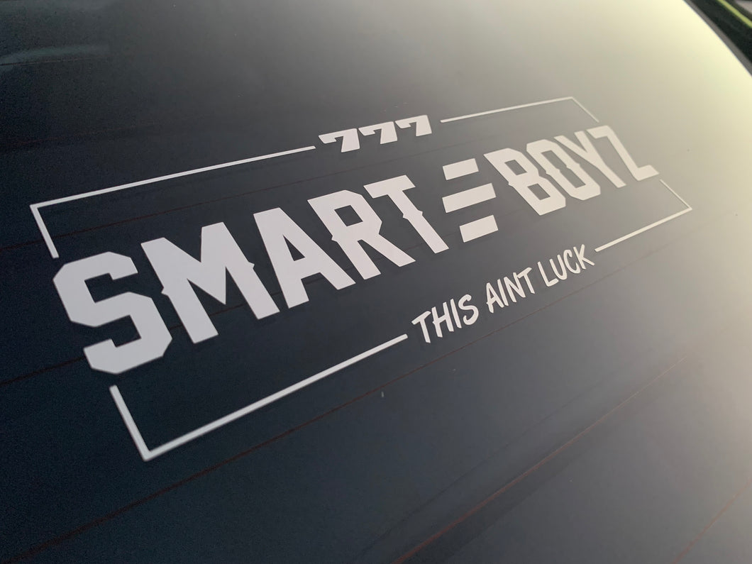 SmartBoyz Diecut Sticker