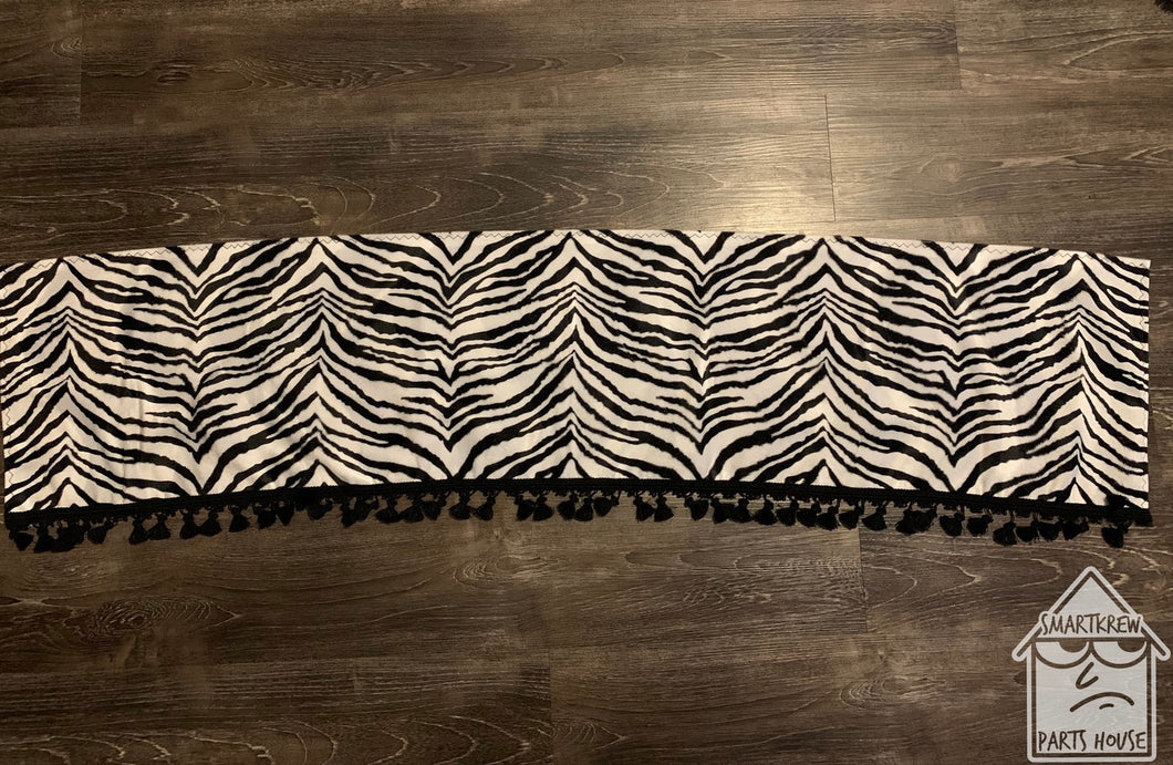 Zebra Faux Fur Dashmat