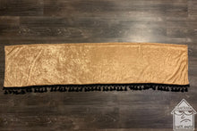 Load image into Gallery viewer, Gold Crushed Velvet With Black Tassel
