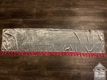 Load image into Gallery viewer, Grey Crushed Velvet With Pink Tassel
