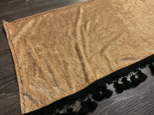 Load image into Gallery viewer, Gold Crushed Velvet With Black Tassel
